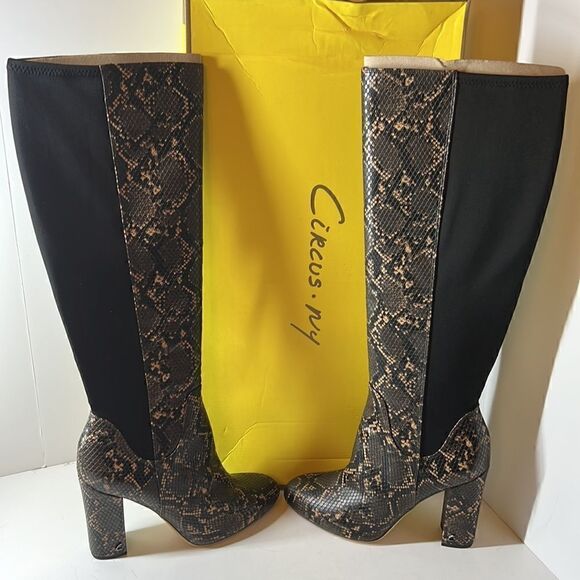 Circus NY Sam Edelman Clairmont Tall Boots Driftwood Multi sz 9M - Picture 3 of 7